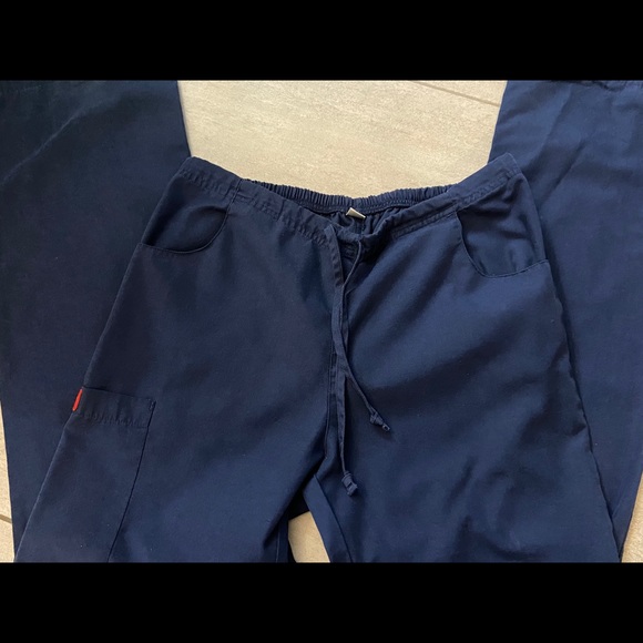 womens navy blue dickies pants